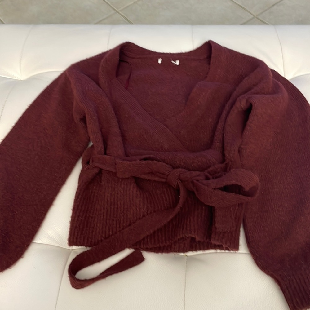 Maroon Long Sleeve sweater